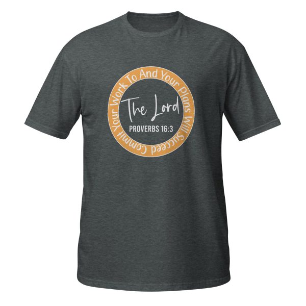 Commit to the Lord - Proverbs 16:3 Faith Tee - Image 4