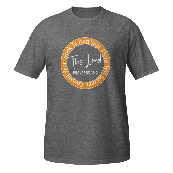 Commit to the Lord - Proverbs 16:3 Faith Tee - Image 5