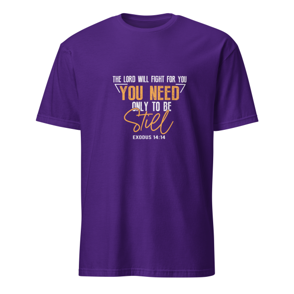 The Lord Will Fight for You - Exodus 14:14 T-Shirt - Image 3